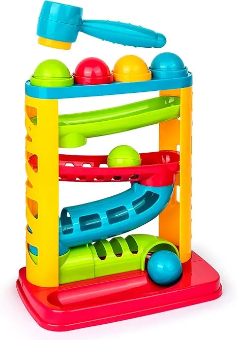Ball ramp toy